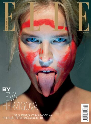 Obálka e-magazínu ELLE 1/2017