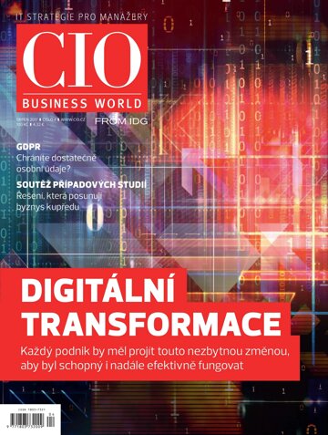 Obálka e-magazínu CIO Business World 4/2017