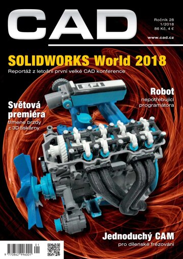 Obálka e-magazínu CAD 1/2018