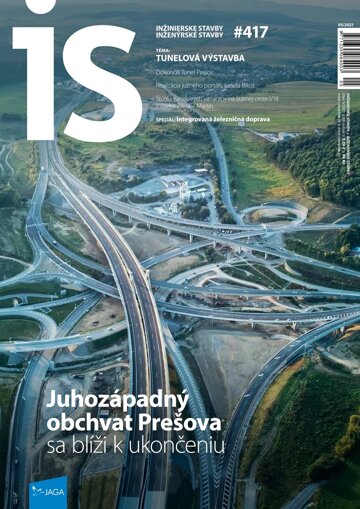 Obálka e-magazínu Inžinierske stavby 5/2021