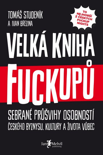 Obálka knihy Velká kniha fuckupů