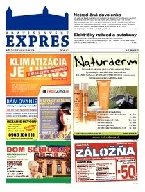 Obálka e-magazínu Bratislavský EXPRES 7/2014