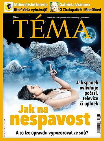 Obálka e-magazínu TÉMA 14.8.2015