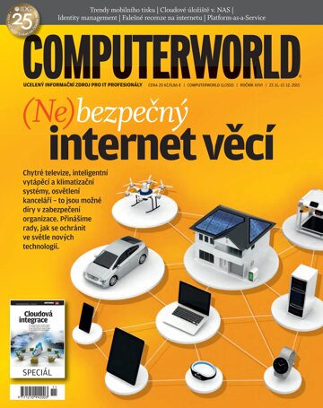 Obálka e-magazínu Computerworld 11/2015