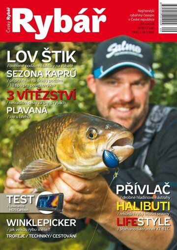 Obálka e-magazínu Český rybář 9/2017