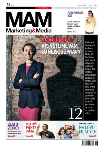Obálka e-magazínu Marketing & Media 48 - 27.11.2017