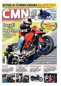 Obálka e-magazínu ČESKÉ MOTOCYKLOVÉ NOVINY 7/2011