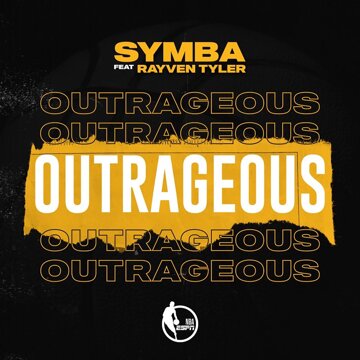 Obálka uvítací melodie Outrageous (feat. Rayven Tyler)