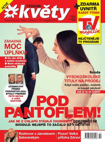 Obálka e-magazínu Týdeník Květy 22/2015