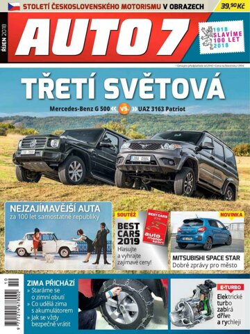 Obálka e-magazínu AUTO 7 10/2018