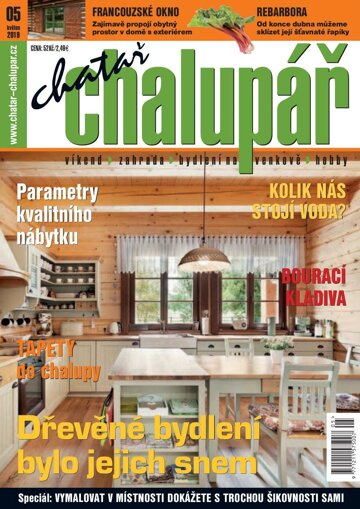 Obálka e-magazínu Chatař Chalupář 5/2019