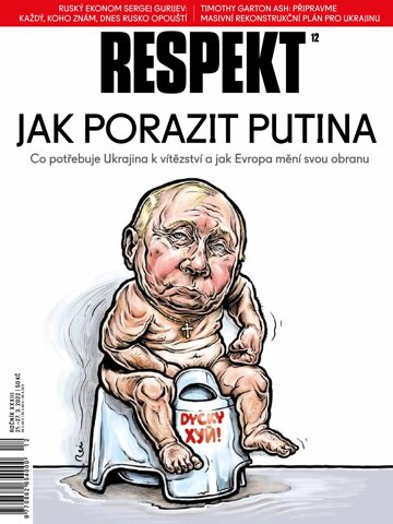 Obálka e-magazínu Respekt 12/2022