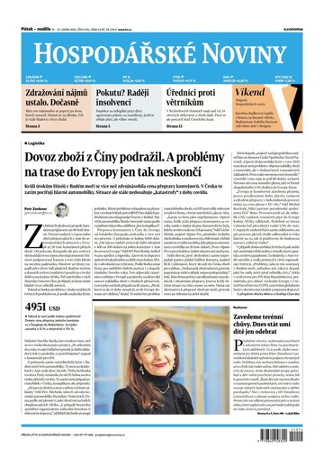 Obálka e-magazínu Hospodářské noviny 014 - 19.1.2024