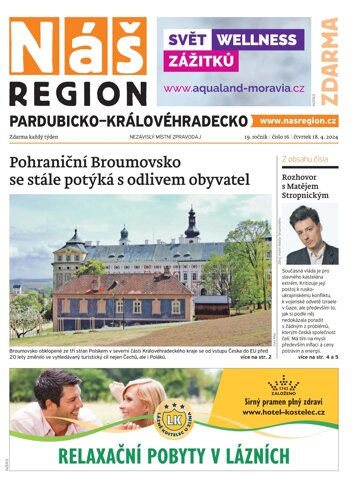 Obálka e-magazínu Náš Region - Pardubicko/Královéhradecko 16/2024