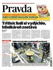 Obálka e-magazínu Pravda 19.7.2013