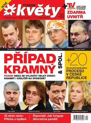Obálka e-magazínu Týdenník Květy - 40/2015