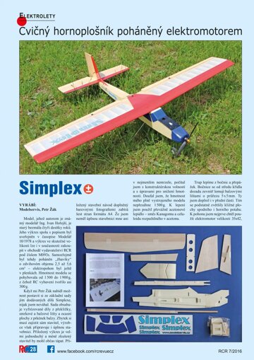 Obálka e-magazínu Simplex