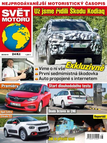 Obálka e-magazínu Svět motorů 11.7.2016