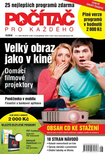 Obálka e-magazínu Počítač pro každého 15/2018
