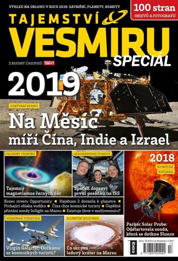 Obálka e-magazínu Tajemství vesmíru SPECIÁL zima 2019