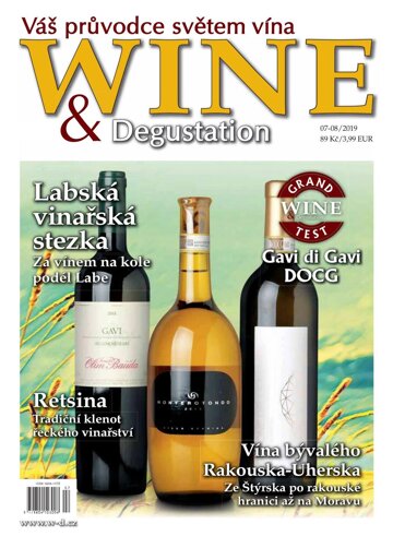 Obálka e-magazínu Wine and Degustation 7-8/19