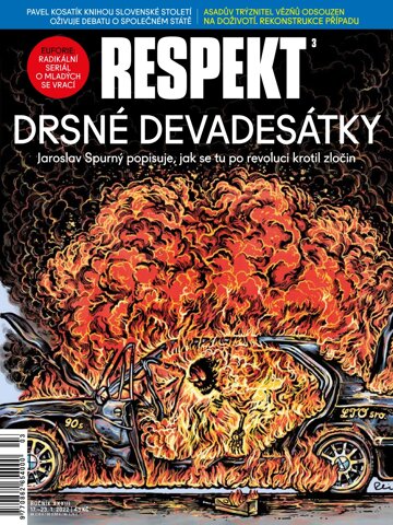 Obálka e-magazínu Respekt 3/2022