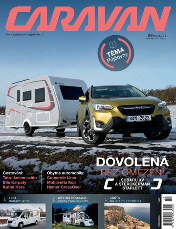 Obálka e-magazínu Caravan 1/2021