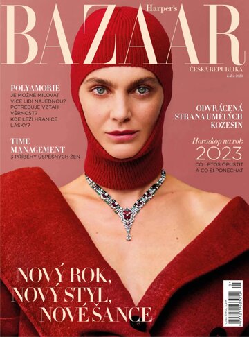 Obálka e-magazínu Harper’s Bazaar 1/2023