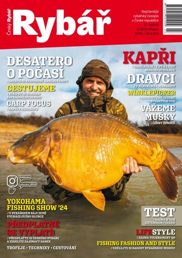 Obálka e-magazínu Český rybář 3/2024