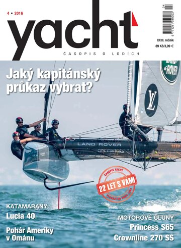 Obálka e-magazínu Yacht 4/2016