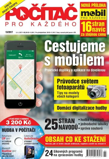 Obálka e-magazínu Počítač pro každého 13/2017