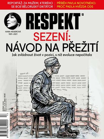 Obálka e-magazínu Respekt 13/2021