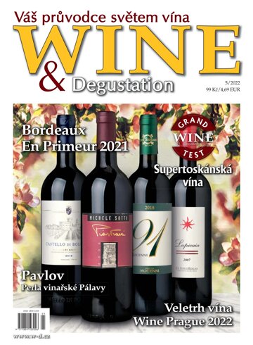 Obálka e-magazínu Wine and Degustation 5/2022