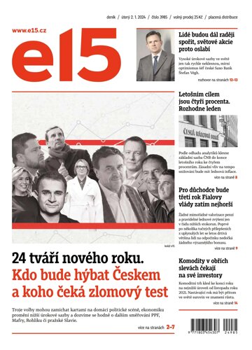 Obálka e-magazínu E15 2.1.2024
