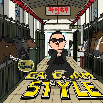 Obálka uvítací melodie Gangnam Style (강남스타일) (Chorus)