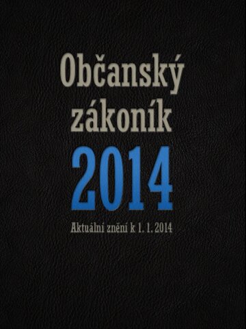 Obálka knihy Nový občanský zákoník 2014