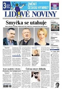 Obálka e-magazínu Lidové noviny 27.9.2014
