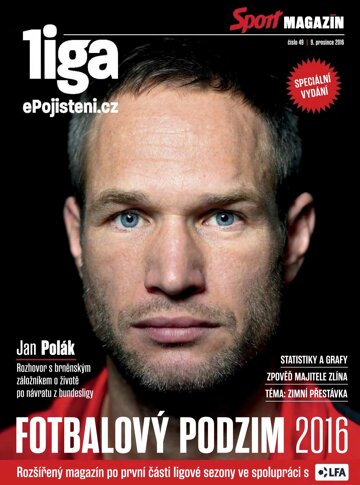 Obálka e-magazínu Příloha Sport magazín - 9.12.2016