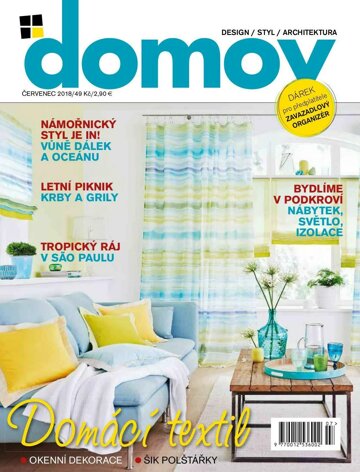Obálka e-magazínu Domov 7/2018