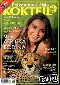 Obálka e-magazínu Koktejl 2012 červenec-srpen