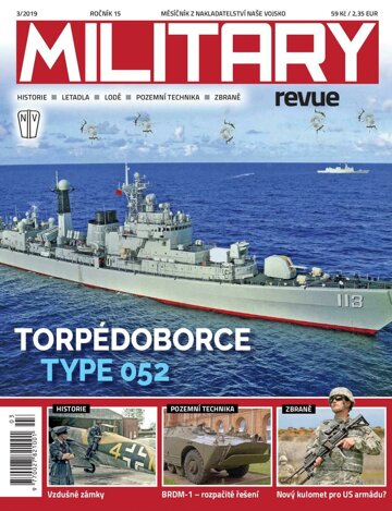 Obálka e-magazínu Military revue 3/2019
