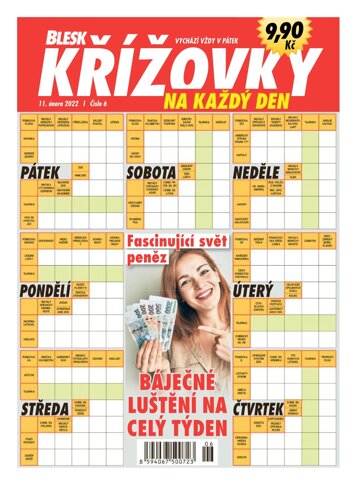 Obálka e-magazínu Blesk křížovky na každý den 6/2022