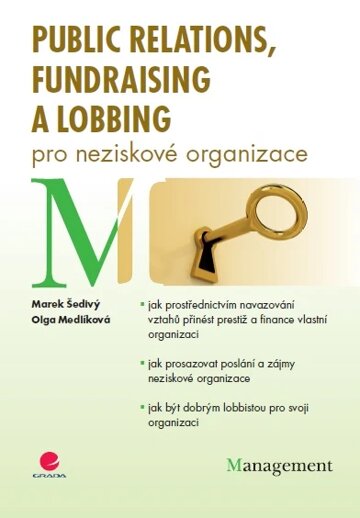 Obálka knihy Public relations, fundraising a lobbing pro neziskové organizace