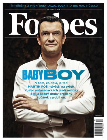 Obálka e-magazínu Forbes 12/2014