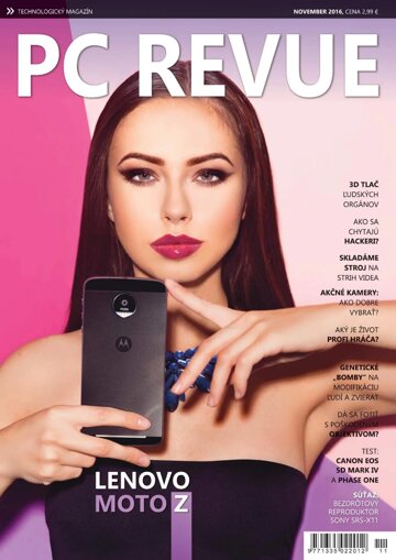 Obálka e-magazínu PC REVUE 11/2016