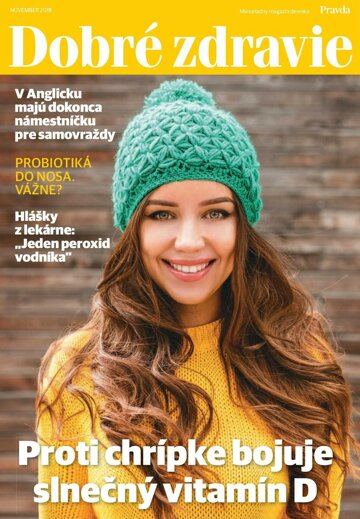 Obálka e-magazínu Zdravie Dobré 24. 10. 2018