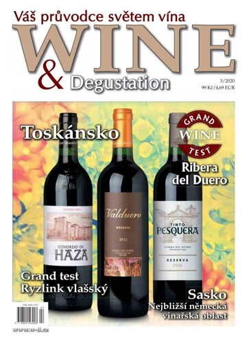 Obálka e-magazínu Wine and Degustation 3/20