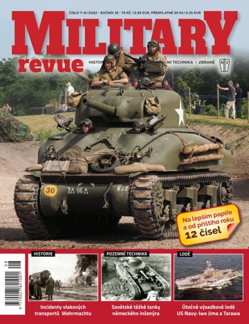 Obálka e-magazínu Military revue 7-8/2022
