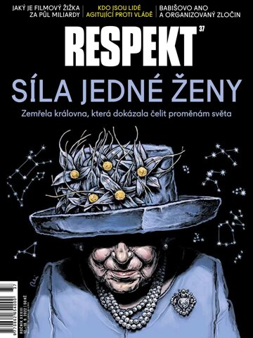Obálka e-magazínu Respekt 37/2022