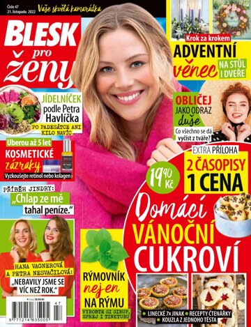 Obálka e-magazínu Blesk pro ženy 47/2022